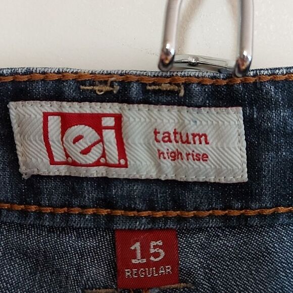 Lei high rise jean shirt sz. 15R - Picture 6 of 6